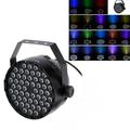 Альбом -  DMX-512 RGBW LED  PAR Light Strobe Professional 8CH Disco 54W 